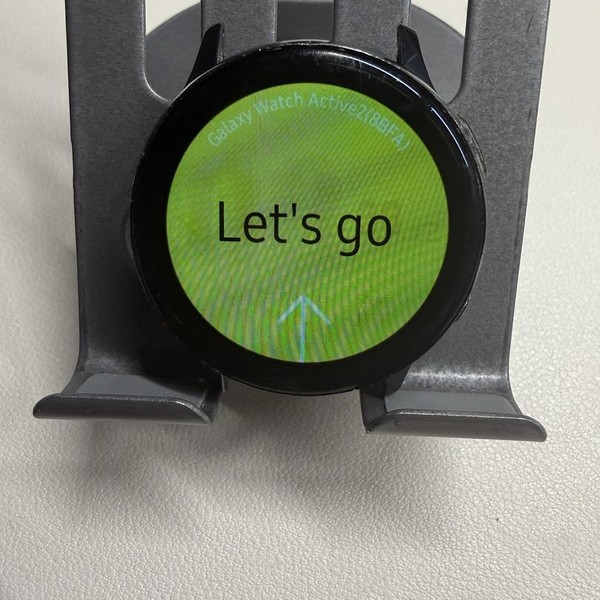 Samsung Galaxy Watch Active2 40mm - Unlocked, Black, Stainless Steel