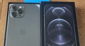 Mint
													Apple iPhone 12 Pro Max - Unlocked, Graphite, 128 GB, A2342, photo 1 of 16