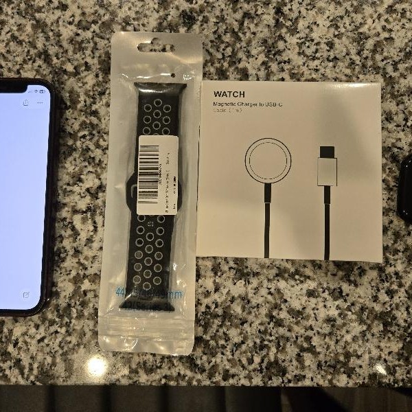 Apple Watch Series 10 46mm - Black, A2999 - GPS, Aluminum