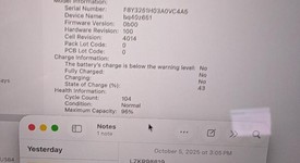 Fair
													MacBook Pro 2023 - 16" - Apple M2 Max, Silver, 1 TB, 64 GB, photo 4 of 13