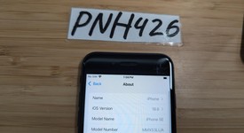 Fair
													Apple iPhone SE 3rd Gen 2022 - Unlocked, Midnight, 64 GB, A2595, photo 2 of 14