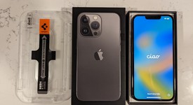 Good
													Apple iPhone 13 Pro - Unlocked, Graphite, 128 GB, A2483, photo 3 of 11