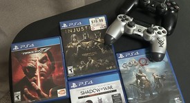 Good
													PlayStation 4 Pro - White & Black, 1 TB, God of War, photo 3 of 6