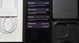 Mint
													Apple iPhone 16 Pro Max - Unlocked, Black, 256 GB, A3084, photo 1 of 9