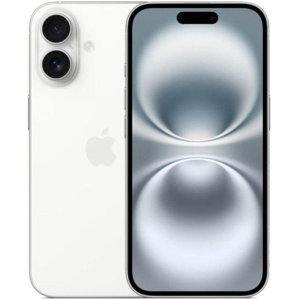 Apple iPhone 16 - Unlocked, 128 GB, White, A3081