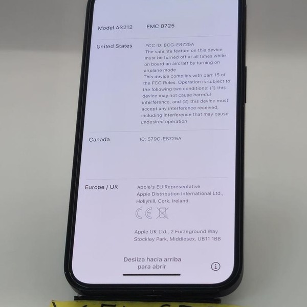 Apple iPhone 16e - Unlocked, 128 GB, Black, A3212