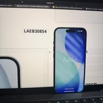 Mint Apple iPhone 15 - Unlocked, 128 GB, Blue, A2846