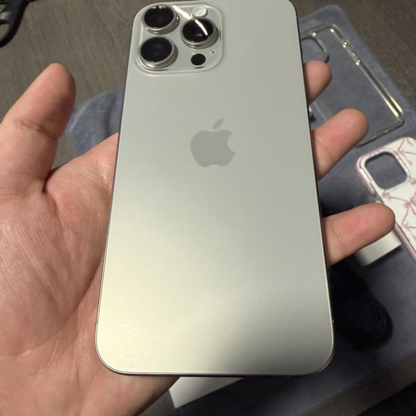 Apple iPhone 15 Pro Max - Unlocked, 256 GB, Natural, A2849