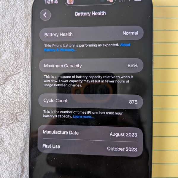 Apple iPhone 15 Pro Max - Unlocked, 512 GB, Blue, A2849