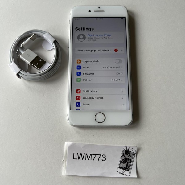 Apple iPhone 7 - Unlocked, 32 GB, Silver, A1778, GSM