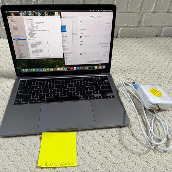 MacBook Pro 2020 - 13 inch - 512 GB, Gray, 16 GB, Apple M1