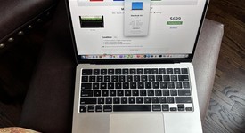 Good
													MacBook Air 2022 - 13" - Apple M2, Starlight, 256 GB, 16 GB, photo 3 of 17