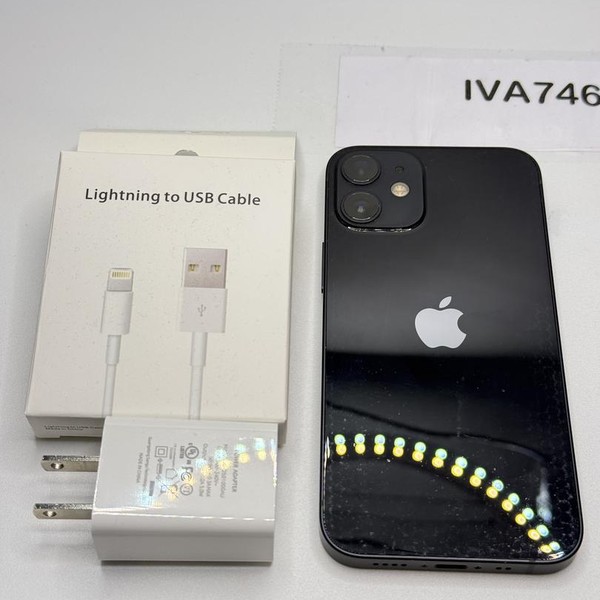 Apple iPhone 12 Mini - Unlocked, 64 GB, Black, A2176