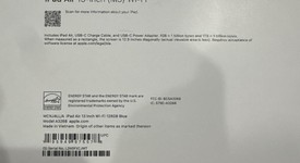 New
													Apple iPad Air 13" (M3) 2025 - Wi-Fi, Blue, 128 GB, photo 2 of 4