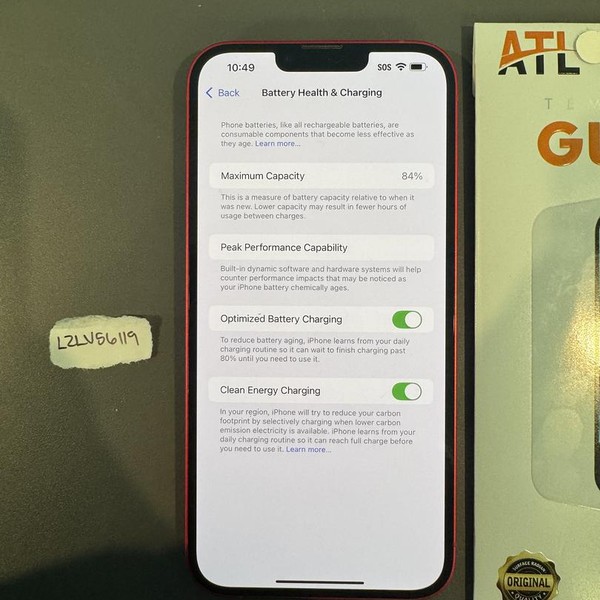 Apple iPhone 14 Plus - Unlocked, Red, 512 GB, A2632