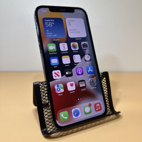 Apple iPhone 12 Pro - Unlocked, 128 GB, Pacific Blue, A2341