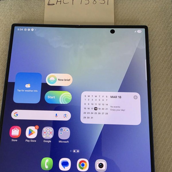 Samsung Galaxy Z Fold7 - Unlocked, 512 GB, Blue Shadow, 12 GB, SM-F966U1