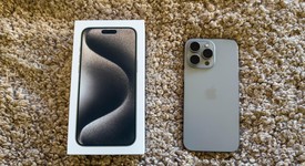 Good
													Apple iPhone 15 Pro Max - Unlocked, Natural, 1 TB, A2849, photo 3 of 4