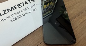 Good
													Apple iPhone 14 Pro Max - Unlocked, Black, 128 GB, A2651, photo 5 of 5