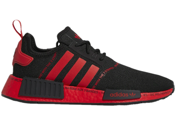 adidas NMD R1 Black Vivid Red for sale