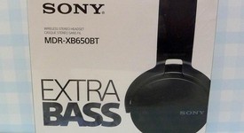 New
													Sony MDR-XB650BT Wireless Headphones - Black, photo 1 of 2