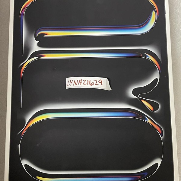 Apple iPad Pro 13 inch (M4) 2024 - Wi-Fi, 256 GB, Black, 8 GB, A2925, Standard Glass