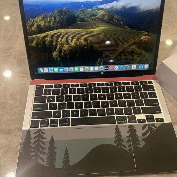 MacBook Air 2020 - 13 inch - 256 GB, Silver, 8 GB, Intel Core i3