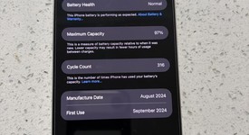 Good
													Apple iPhone 16 Pro Max - Unlocked, Natural, 256 GB, A3084, photo 4 of 11