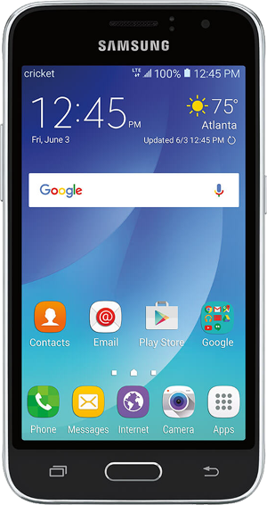 Samsung Galaxy Amp 2 - Cricket, 8 GB, Black, J120AZ