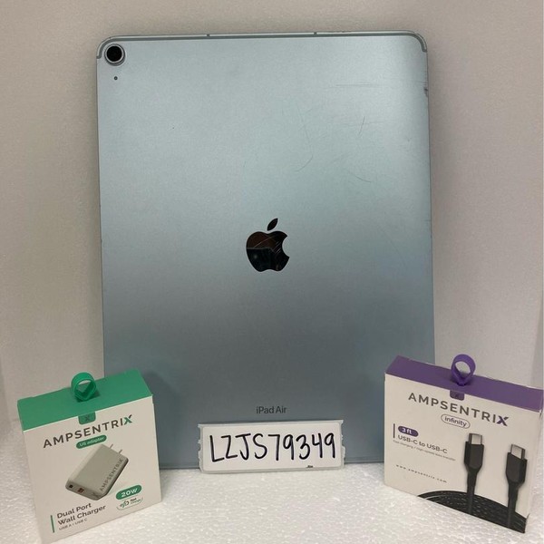 Apple iPad Air 13 inch (M2) 2024 - Unlocked, 128 GB, Blue, A2899