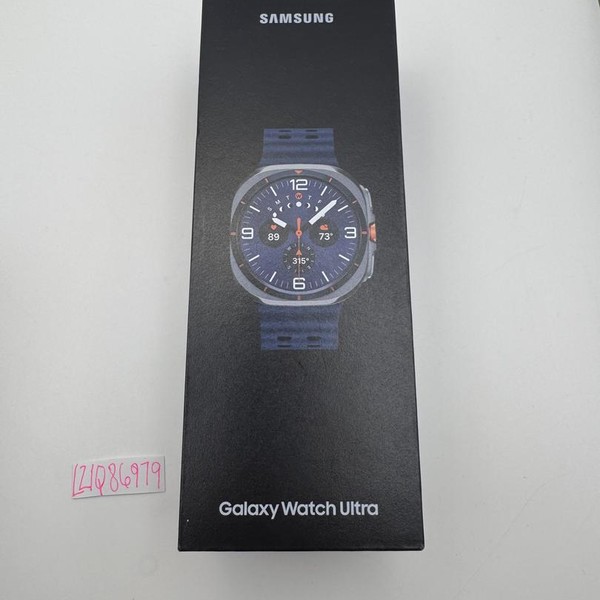 Samsung Galaxy Watch Ultra (2025) - Unlocked, Titanium Blue, SM-L705, 47mm