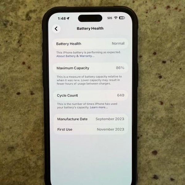 Apple iPhone 15 Pro Max - Unlocked, 256 GB, Natural, A2849