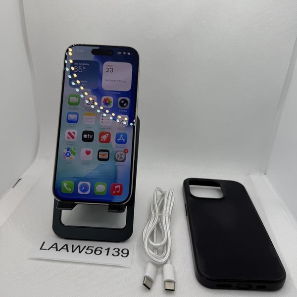 Apple iPhone 15 Pro - Unlocked, 512 GB, White, A2848