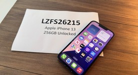 Fair
													Apple iPhone 13 - Unlocked, Midnight, 256 GB, A2482, photo 1 of 8