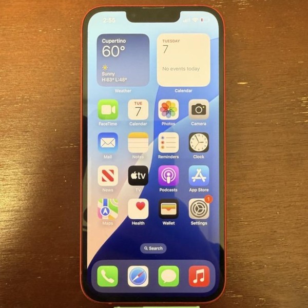 Apple iPhone 13 - Unlocked, 256 GB, Red, A2482