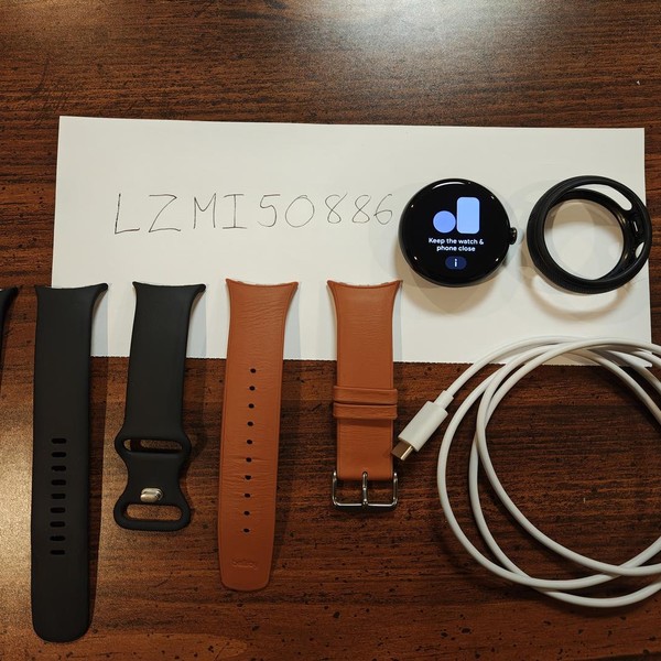 Google Pixel Watch 3 - Unlocked, Black, 45mm, LTE