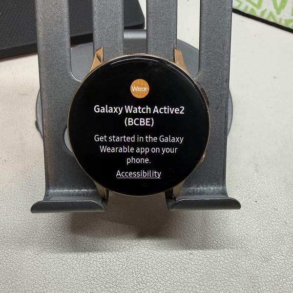 Samsung Galaxy Watch Active2 40mm - Unlocked, Gold, Stainless Steel