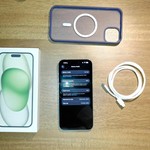 Mint Apple iPhone 15 Plus - Unlocked, Green, 128 GB, A2847