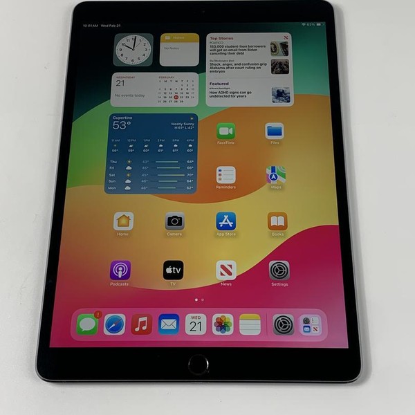 Apple iPad Pro 10.5 inch - Unlocked, 64 GB, Gray