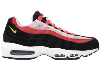 Nike Air Max 95 Black Crimson Yellow for sale