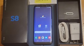 Good
													Samsung Galaxy S8 - Unlocked, Black, 64 GB, 4 GB, SM-G950U1, photo 2 of 10