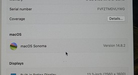 Good
													MacBook Air 2019 - 13" - I5, Gold, 128 GB, 8 GB, photo 3 of 9