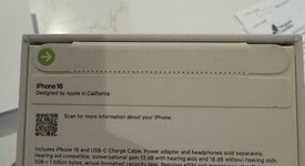 New
													Apple iPhone 16 - Verizon, Ultramarine, 512 GB, A3081, photo 4 of 6