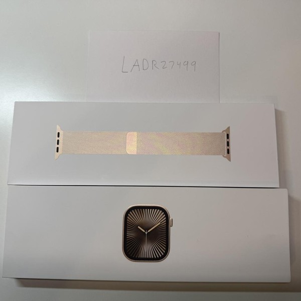 Apple Watch Series 10 42mm - Unlocked, Gold, A3001 - Cellular, Titanium