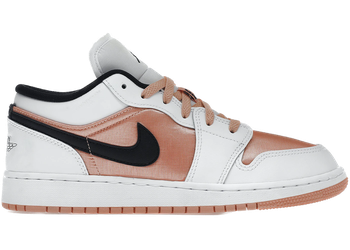 Jordan 1 Low White Light Madder Root (GS) for sale