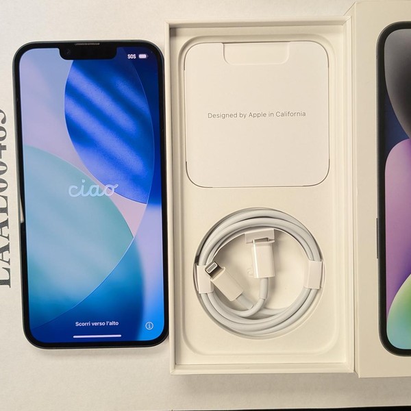 Apple iPhone 14 - Unlocked, 128 GB, Midnight, A2649