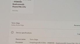 Fair
													Samsung Galaxy Book4 Edge - Sapphire, 512 GB, 16 GB, 14", photo 5 of 17