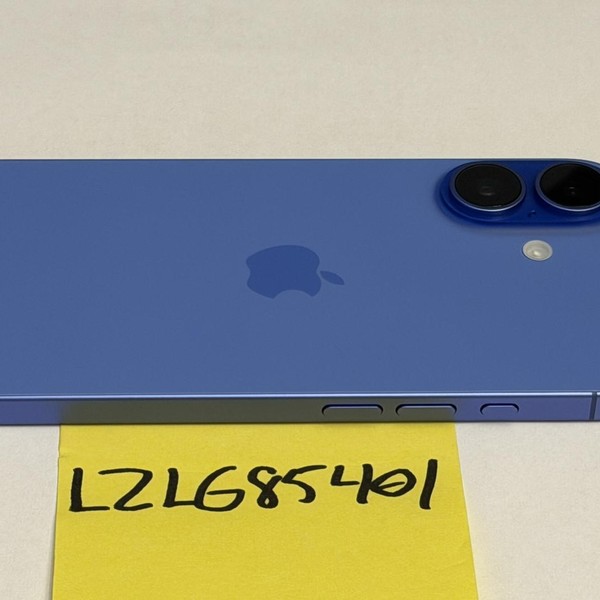 Apple iPhone 16 - AT&T, 128 GB, Ultramarine, A3081