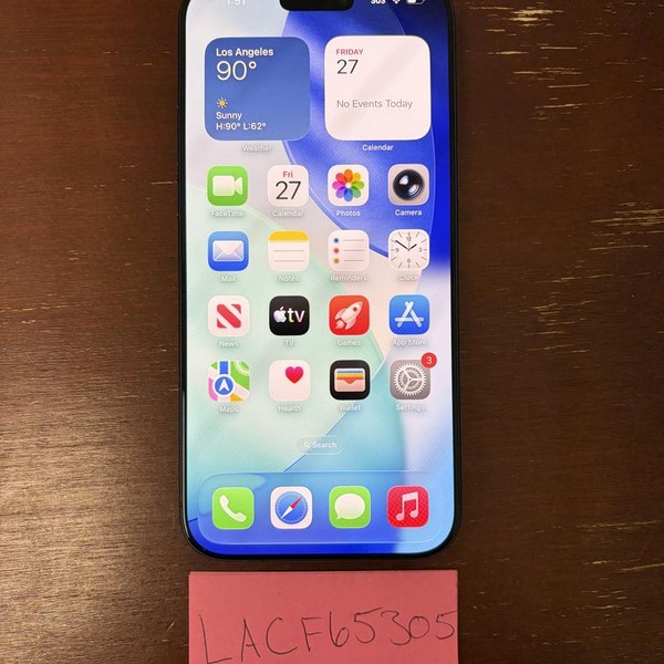 Apple iPhone 17 Pro Max - Unlocked, 256 GB, Deep Blue, A3257