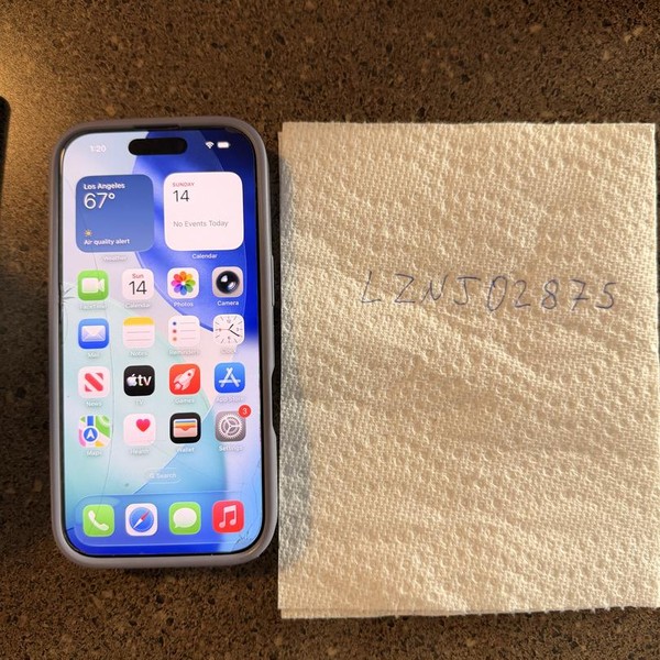 Apple iPhone 16 Pro - Unlocked, 128 GB, Black, A3083